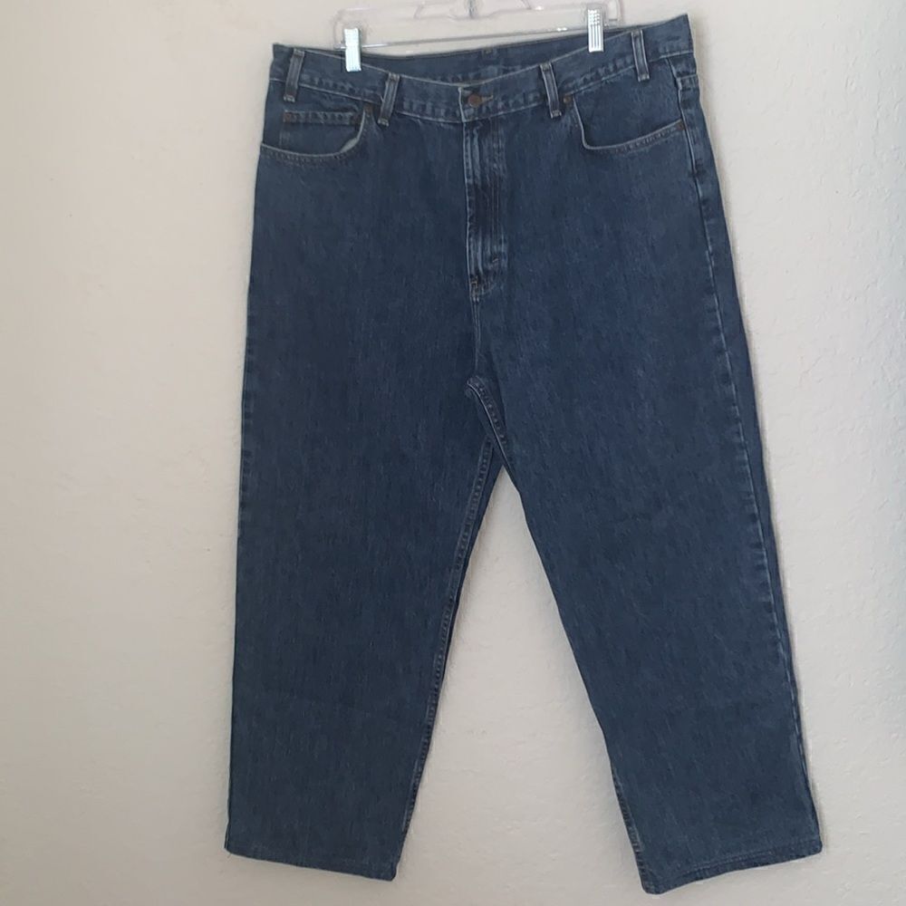 Kirkland Signature Men’s Relaxed Fit Straight Leg Cotton Denim Size 42/30